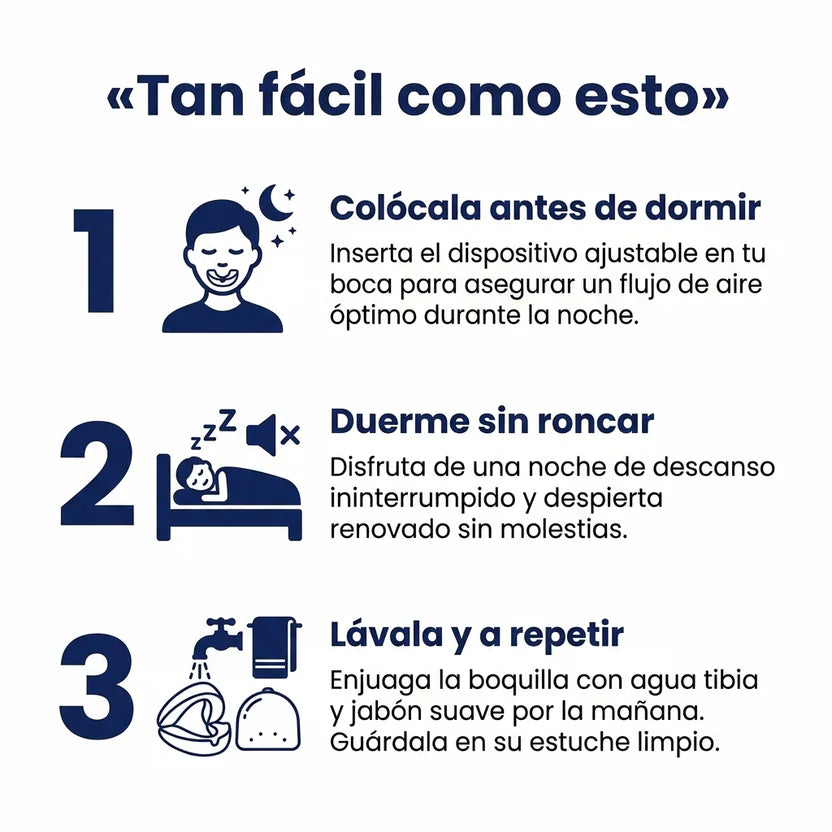 Stop Snoring from the First Night